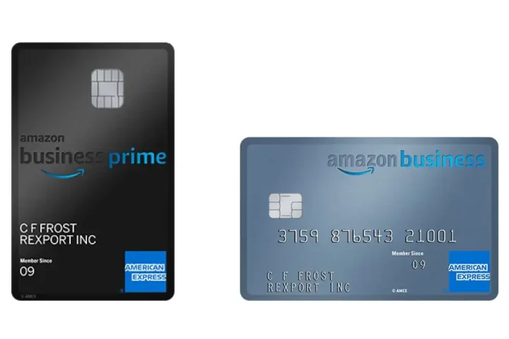 Amazon business cards