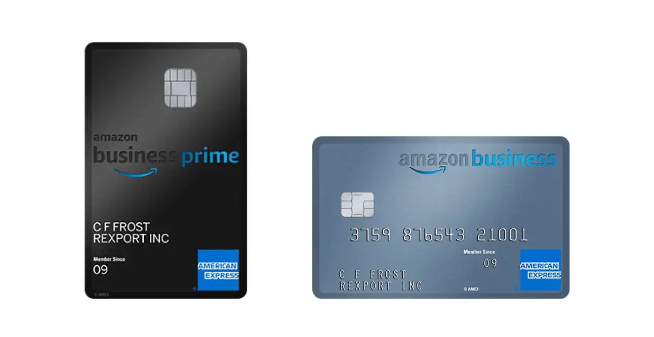 Amazon business cards